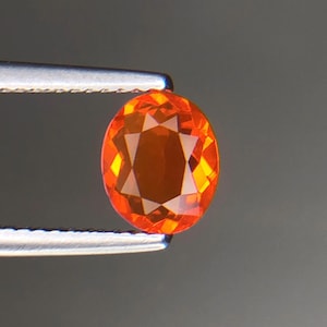Vibrant Red Fire Opal - 0.71 Ct From Mexico