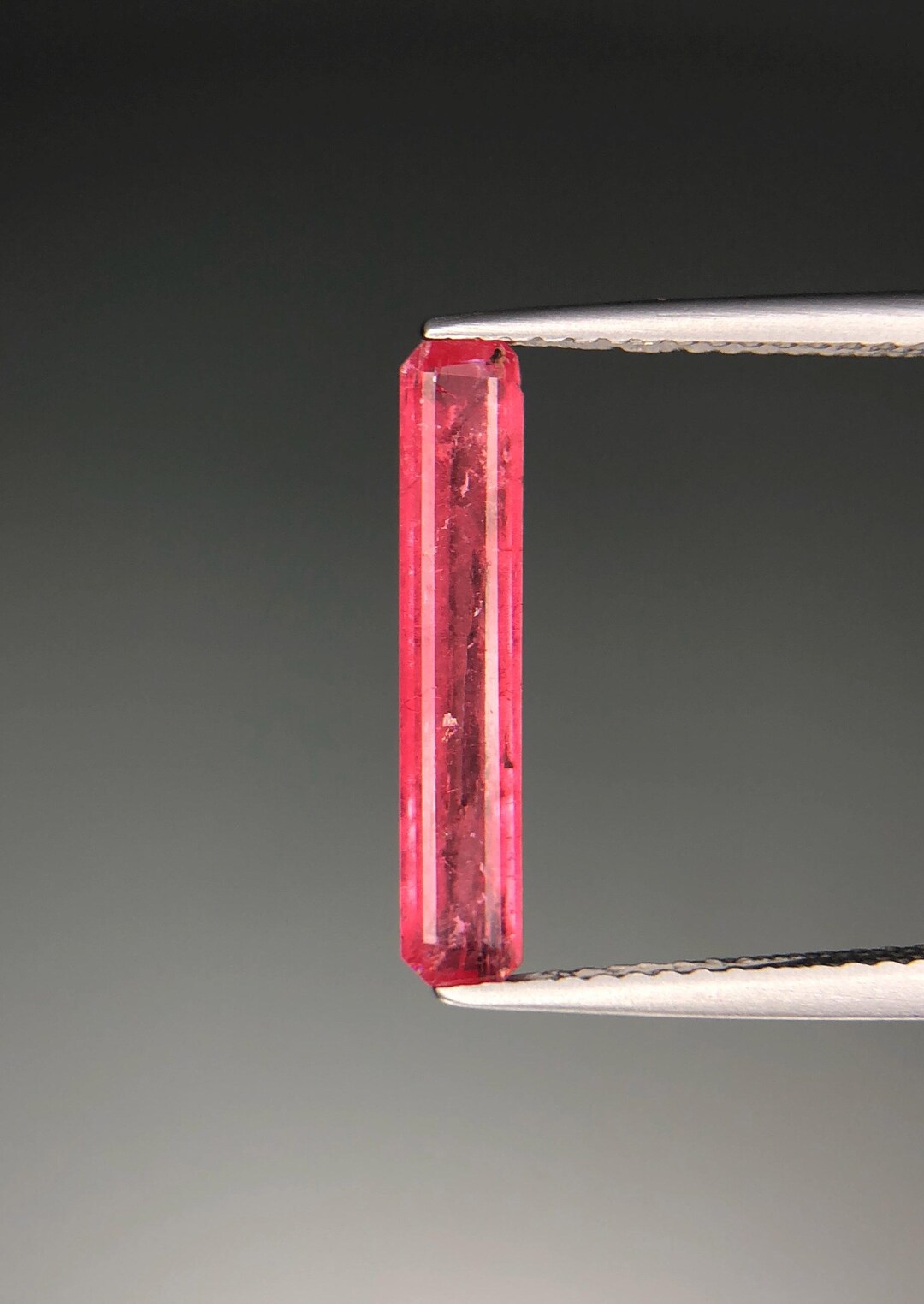 Rare Natural Rose Red Rhodonite Gemstone - Madagascar Mined - Collector ...