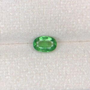 Natural Tsavorite Garnet Gemstone - Vivid Green - Earth-Mined 1.28 ct