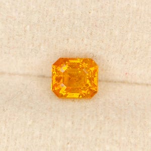 Sällsynt sfalerit ädelsten, unika och glänsande smycken, lös ädelsten, 0,76 ct från Spanien