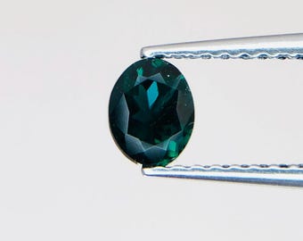 Certified Grandidierite Gemstone – Madagascar Blue-Green Mineral, 0.36 ct