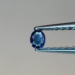 World Rarest, Benitoite, loose gemstone, 0.05 ct