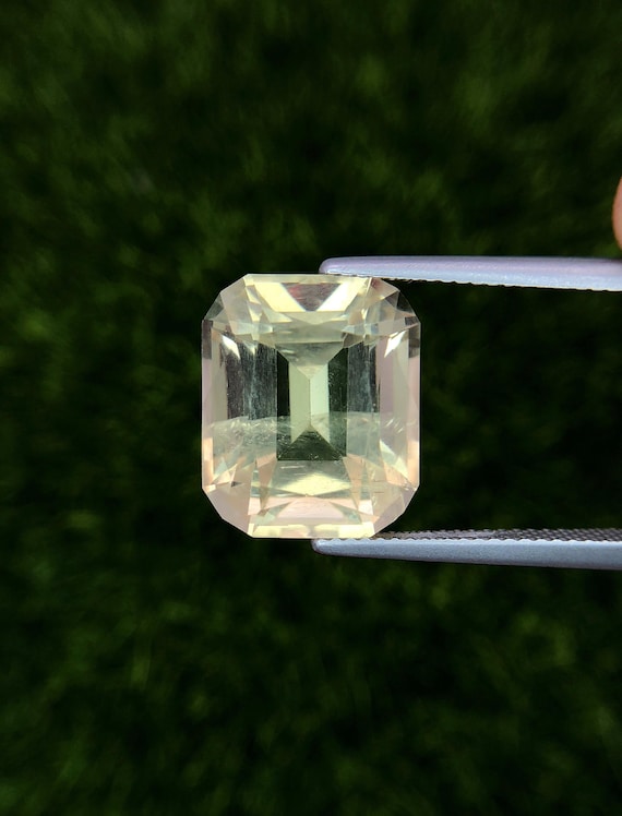 Natural Heliodor Gemstone, Yellow Beryl From Brazil, Ct