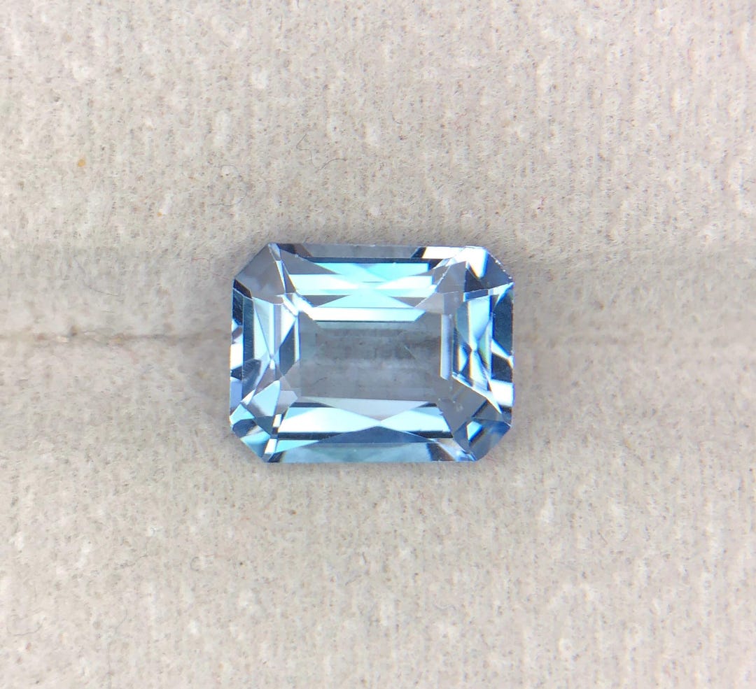 Maria Color Santa Maria Color 3.00 Ct Aquamarine From Madagascar - Etsy