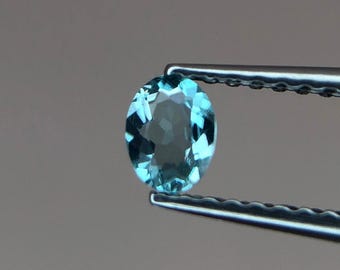 Certified Grandidierite Gemstone – Madagascar Blue-Green Mineral, 0.16 ct