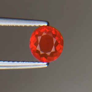Vibrant Red Fire Opal - 0.71 Ct From Mexico
