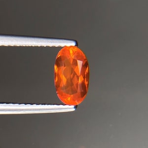 Vibrant Red Fire Opal - 0.91 Ct From Mexico