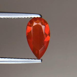 Vibrant Red Fire Opal - 1.10 Ct From Mexico