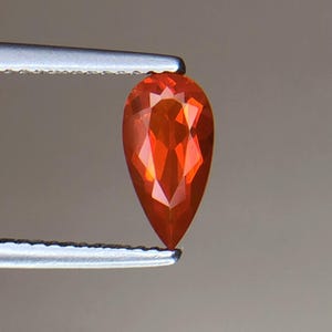 Vibrant Red Fire Opal - 0.99 Ct From Mexico
