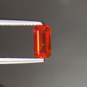 Vibrant Red Fire Opal - 0.71 Ct From Mexico