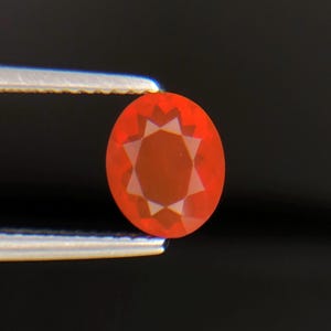 Vibrant Red Fire Opal - 0.74 Ct From Mexico