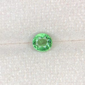 Natural Tsavorite Garnet Gemstone - Vivid Green - Earth-Mined 1.22 ct