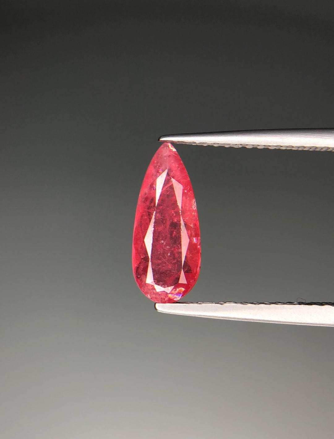 Rare Natural Rose Red Rhodonite Gemstone - Madagascar Mined - Collector ...
