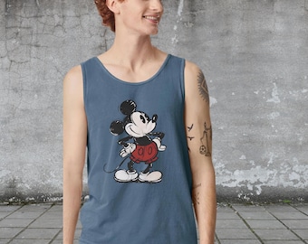 Disney Mickey Minnie Comfort Colors Tank Top, Mickey Minnie T-Shirt, Disneyland Trip Family Shirts