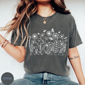 Subtle Anti Trump Flower Shirt, FDT Shirt, Anti Maga Shirt, Political Shirt, Social Justice Immigrant Rights, Subtle Feminist Shirt