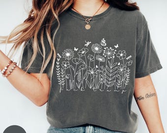 Subtle Anti Trump Flower Shirt, FDT Shirt, Anti Maga Shirt, Political Shirt, Social Justice Immigrant Rights, Subtle Feminist Shirt