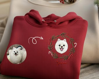 Personalized Embroidered Mother'S Day Dogs Sweatshirt,Custom Pet Lover Gift