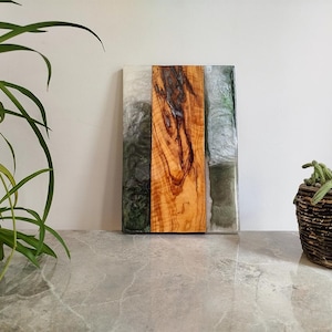 Olive Wood Cutting Board, Charcuterie Board, Cheese Board, Epoxy Resin Art, New Home Gift, Customized cutting board, Unique gift for her