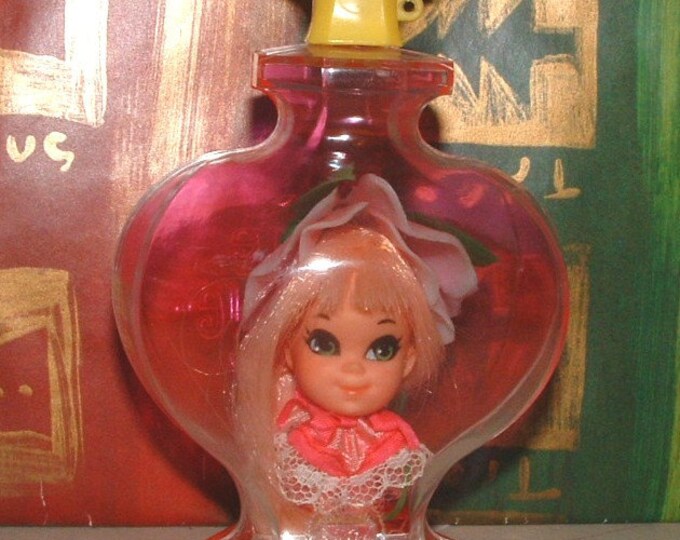Liddle Kiddles Kologne Perfume Kiddle SWEET PEA Original Perfume Bottle