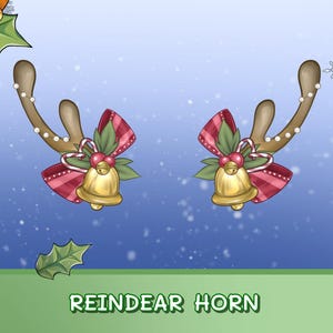 Rig asset VTuber Xmas : Xmas Antler