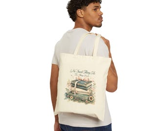 Bolsa de lona de algodón para amantes de los libros, perfecta para bibliotecas, bolsa de la compra reutilizable, regalo ecológico, bolsa para clubes de lectura, bonita bolsa para libros