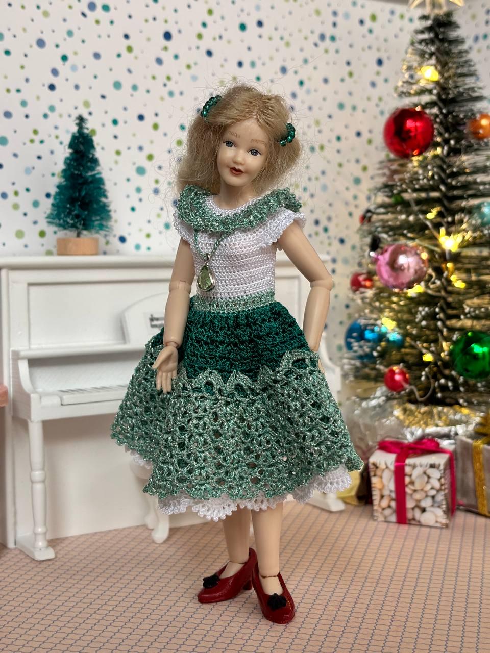 Heidi Ott Dollhouse Miniature 1:12 Scale BJD Adult Female La - Foto 4