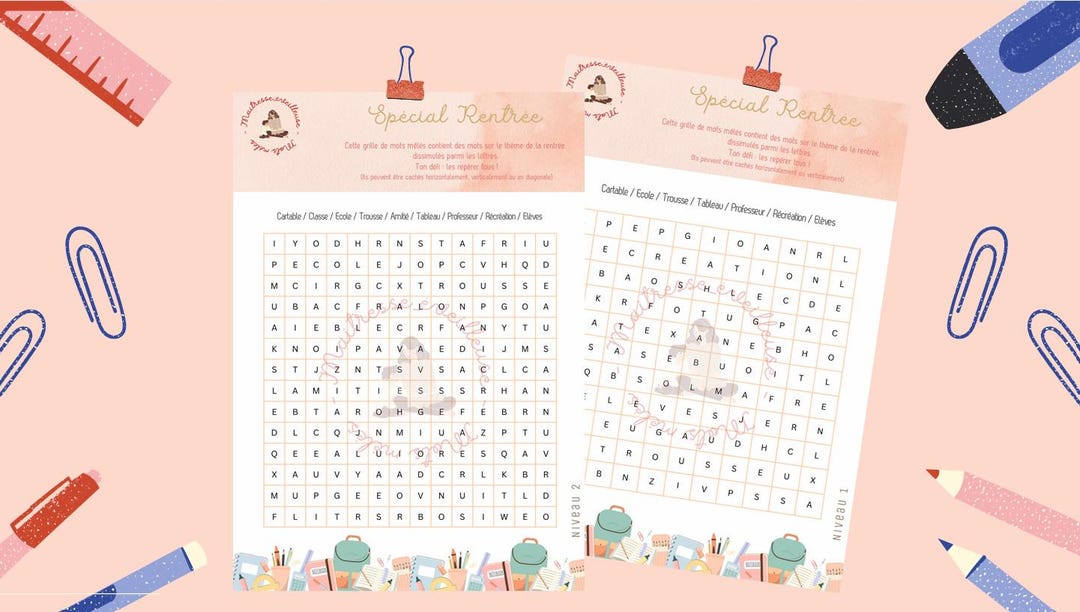 22 Word Search (2 Levels) - Annual Holiday Special - Etsy