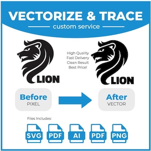 Photo to SVG, Images to SVG, Photo to Vector, Image to Vector, Custom Cutting File, Logo to Vector, Convert to SVG, Logo Conversion I Fast