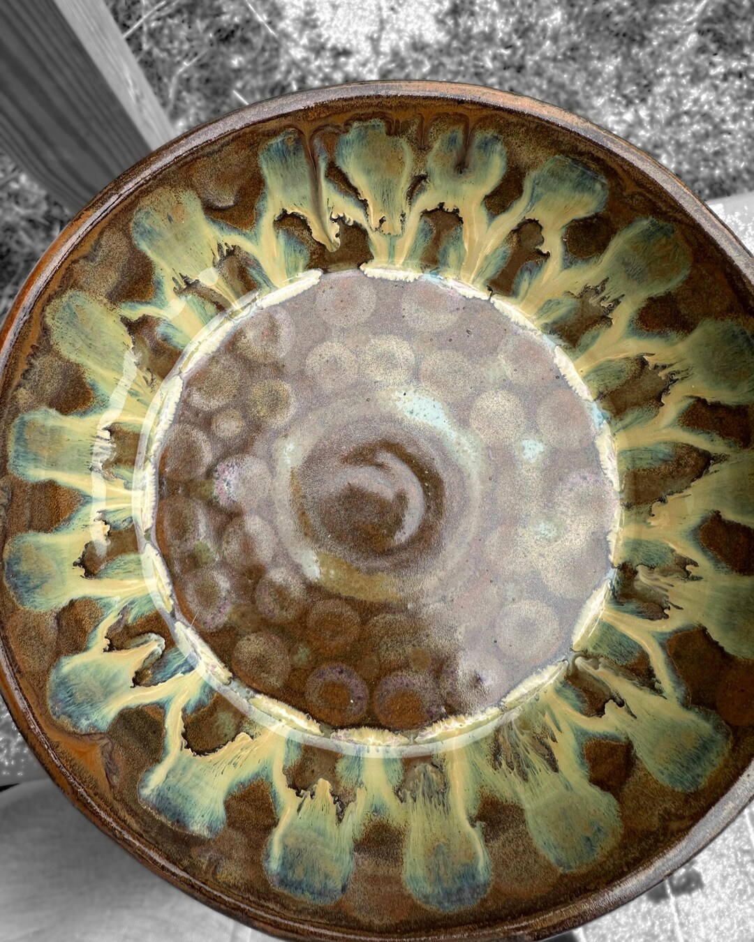 Handmade Wheel-thrown Ceramic Bowl – Earthy Glaze Design - Etsy