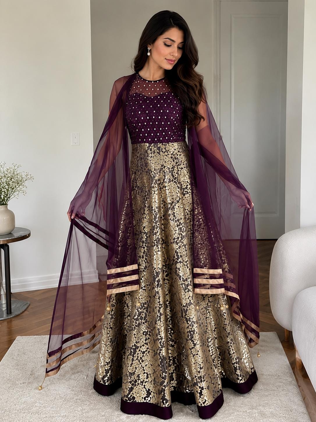 Bollywood Evening Gown - Etsy