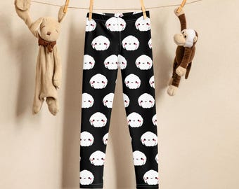 Little Dumpling Black Kid’s Leggings