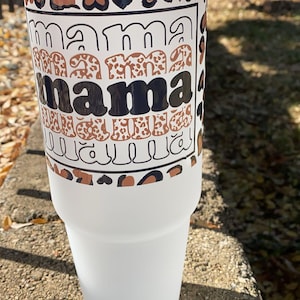 40oz Glass tumbler