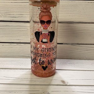 Snow globe tumbler