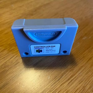 Tarjeta de memoria de Nintendo 64