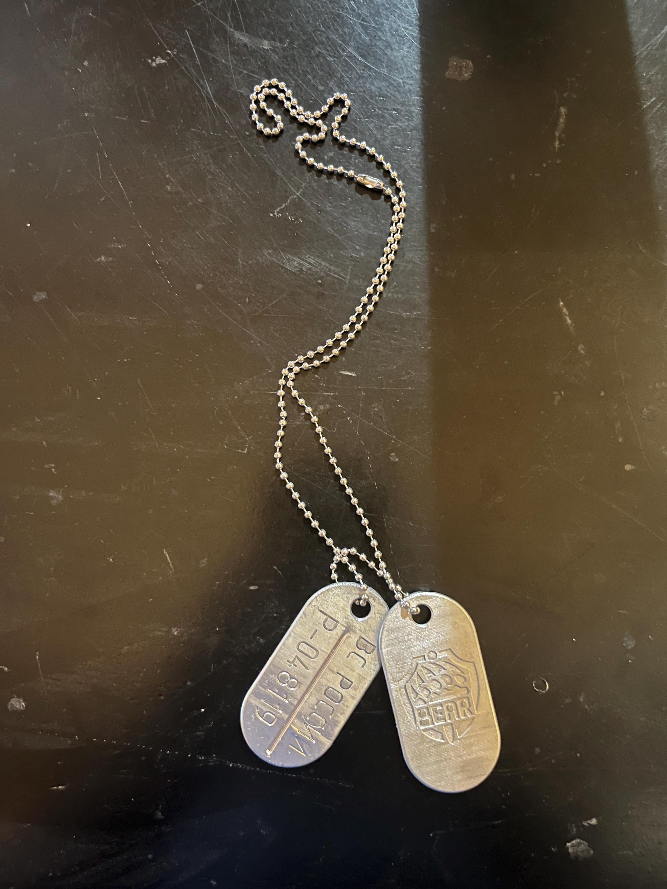 BEAR/USEC Dogtags - Etsy
