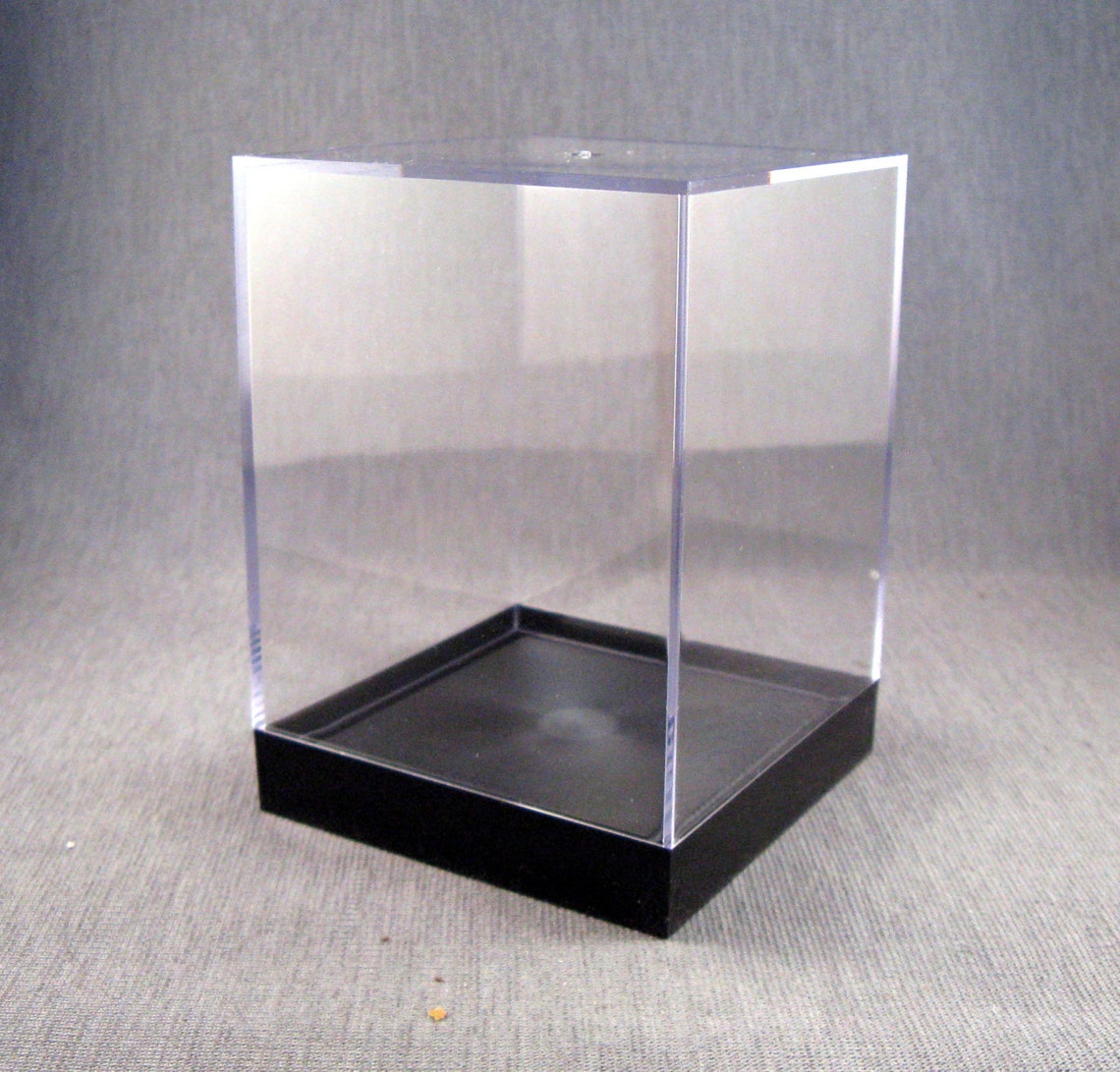 Acrylic Showcase box for display Etsy