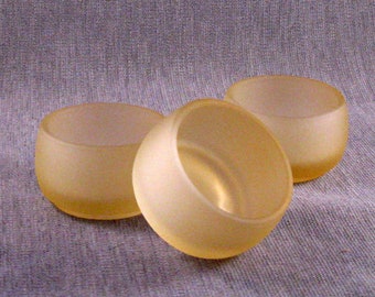 Gold Glass Bowl Egg Stand