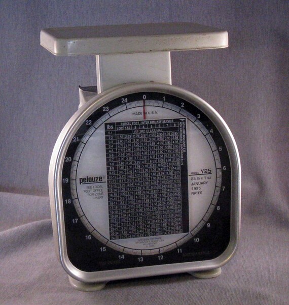 Postal Weight Scale Chart