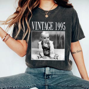 Personalized 30th Birthday Shirt, 30th Birthday Gift, Vintage 1995 shirt, Fathers day gift shirt