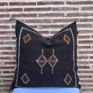サボテンシルク枕、モロッコサブラクッション、手作りサボテンシルク枕、ベルベルサブラクッション、枕スロー、モロッコサブラクッション