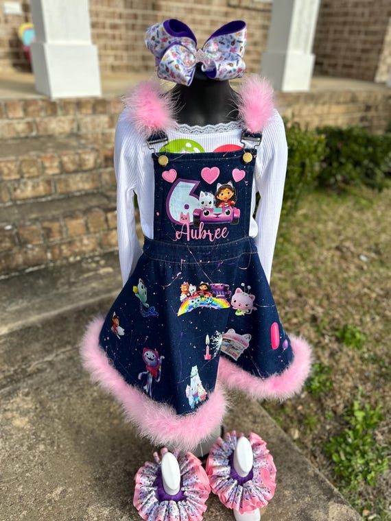 gabby's dollhouse birthday dress Pre-Girls Pre-Girls Gabby's Dollhouse Dress Up main image 0