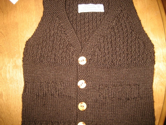 baby wool vest