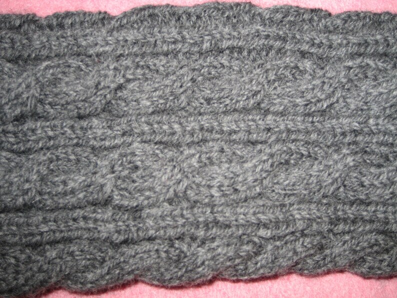 Women Wool Leg Warmers Leg Warmers Cable Leg Warmers Wool image 2