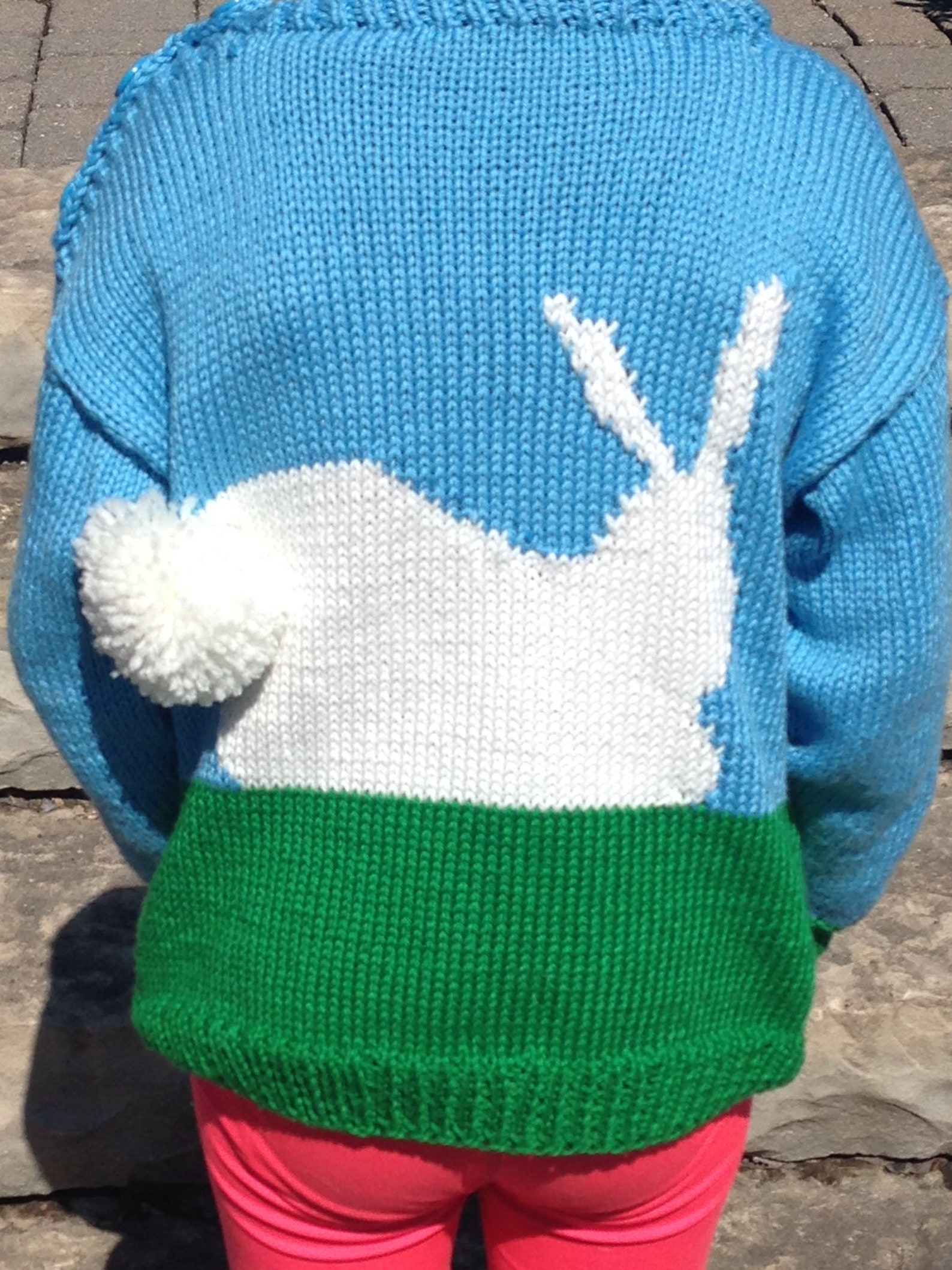 Child Bunny Sweater Toddler Bunny Sweater Bunny Sweater Size Etsy Ireland