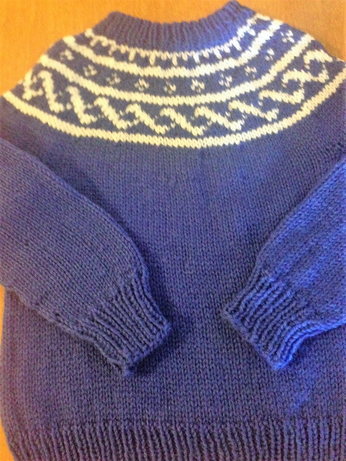 Child Fair Isle Sweater Sweater Size 4 Sweater Size 6 Etsy