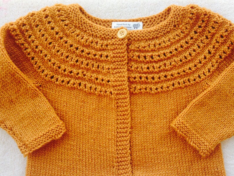 Girl Wool Sweater Sweater Size 6 month Wool Sweater Size 2 wool mustard yellow