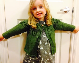 Girl Sweater, Sweater Size 6 month, Wool Sweater Size 2, Girl Sweater Size 5, Sweater Size 6, Girls Sweater Size 10. Green Sweater