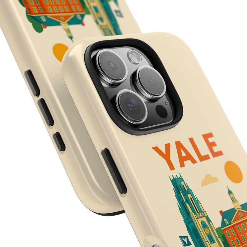 Yale Harkness Tower Phone Case: Durable Ivy League Design image 2