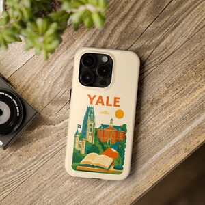 Yale Harkness Tower Phone Case: Durable Ivy League Design image 4