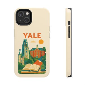 Yale Harkness Tower Phone Case: Durable Ivy League Design image 7